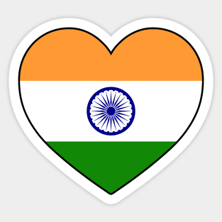 Heart - India Sticker